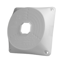 CBOX-NX7-7777 - Scatola di giunzione - Per telecamere dome - Adatto per uso esterno - Installazione a tetto o parete - Fabbricat