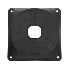 CBOX-NX7-7777-B - Scatola di giunzione - Per telecamere dome - Adatto per uso esterno - Installazione a tetto o parete - Fabbric