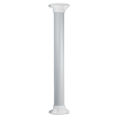 CBOX-ST50 - Staffa a tetto - Altezza 50 cm - Adatto per uso in interni ed esterni - Colore bianco - Fabbricato in plastica