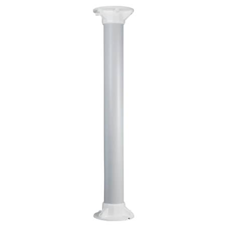 CBOX-ST50 - Staffa a tetto - Altezza 50 cm - Adatto per uso in interni ed esterni - Colore bianco - Fabbricato in plastica