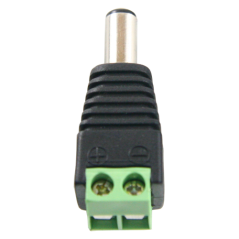 CON280 - Safire - Connettore DC maschio - Uscita +/ da 2 terminali - 38 mm (P) - 13 mm (H) - 5 g