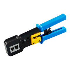 CON300-CRIM-EZ - Pinza crimpadora per connettore - Modello professionale di alta qualità - Connettore: EZ-RJ45, RJ11, RJ12 e RJ2