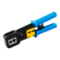 CON300-CRIM-EZ - Pinza crimpadora per connettore - Modello professionale di alta qualità - Connettore: EZ-RJ45, RJ11, RJ12 e RJ2
