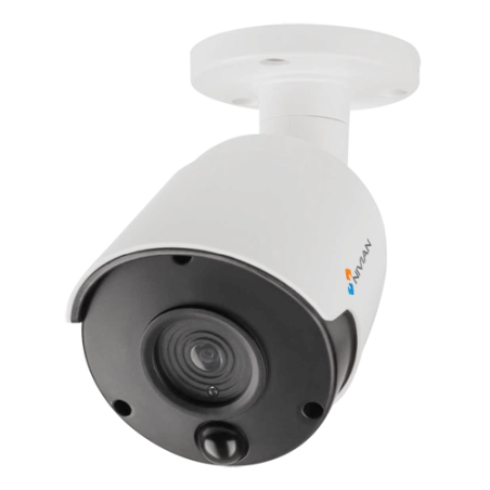 CS020 - Telecamera simulata non operativa NIVIAN - Tipo Bullet IR - Replica della macchina fotografica reale - Led e PIR simulat
