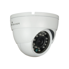 CS940 - Telecamera simulata non operativa NIVIAN - Tipo Dome IR - Alloggiamento in metallo - LED non funzionali reali - Lente re