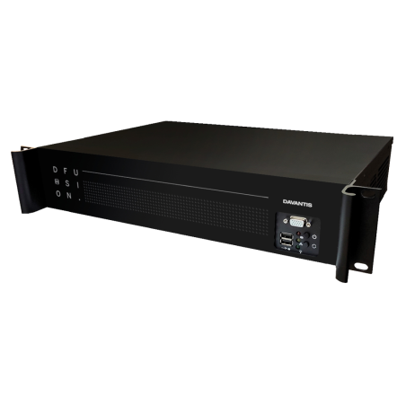 DAVANTIS-DFPRO16 - Server Davantis DFusion PRO - 16 Canali di analisi DFusion PRO inclusi - CPU Intel - GPU Nvidia - Certificazi