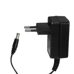 DC1210 - Alimentatore elettronico - 12 V / 1000 mA - Dimensioni ridotte - 7 (I) x 3 (H) x 3,5 (P) cm - 130 g - Stabilizzato