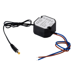 DC1210-W - Adattatore di Alimentazione - 12 V / 1A /12 W - Waterproof IP67 - 50 (I) x 48 (La) x 25 (Lu) mm - Stabilizzato