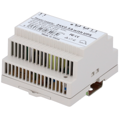 DC24V2A5-DIN-UPS-P - Alimentatore - uscita DC 24 V 2.5 A / 60 W - Tensione in ingresso AC 100V ~ 240V 50Hz-60Hz - 97 (P) x 55 (I