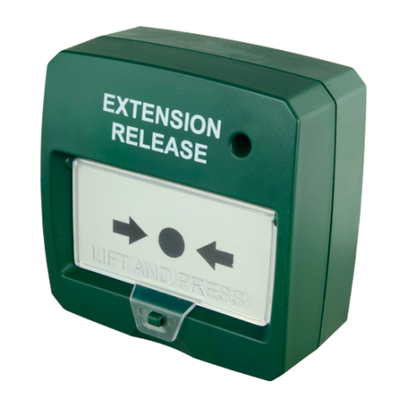 DMT-D9000-MCP-G - Pulsante di reset - Specifico per pannello antincendio - Estinzione manuale - Installazione su superficie - Ri