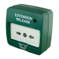 DMT-D9000-MCP-G - Pulsante di reset - Specifico per pannello antincendio - Estinzione manuale - Installazione su superficie - Ri DMT-D9000-MCP-G - Pulsante di reset - Specifico per pannello antincendio - Estinzione manuale - Installazione su superficie - Ri