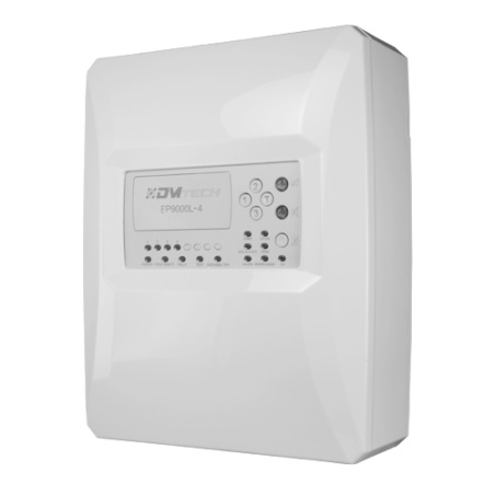 DMT-FP9000L-4-IT - Centrale convenzionale di 4 zone - 2 Uscita sirena - 2 uscite di allarme e guasto e 2 uscite relé configurabi