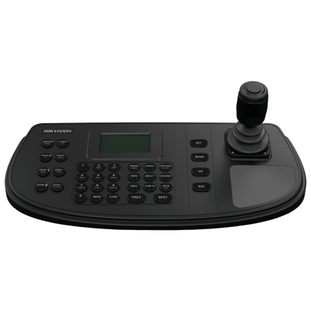 DS-1006KI - Tastiera Hikvision - Controllo tramite porta seriale - Joystick 4 assi - Connessioni RS-485, RS-232, RS-422, USB - S