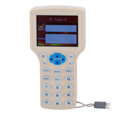 ENCODER-MFEM - Lettore-scrittore di schede RFID - Display 3" TFT e tastiera - Identificazione e clonazione di schede - EM 125 kH