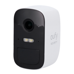 EUFY-CAM2C-S210-ADDON - Telecamera da collegare a HomeBase2 Eufy by Anker - 1080p / 6700 mAh / Sensore PIR + Persone - Comunicaz