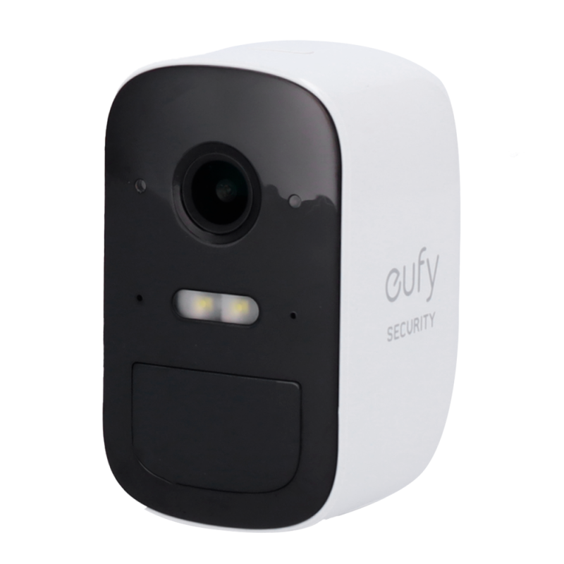 EUFY-CAM2C-S210-ADDON - Telecamera da collegare a HomeBase2 Eufy by Anker - 1080p / 6700 mAh / Sensore PIR + Persone - Comunicaz