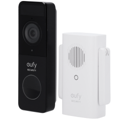 EUFY-DOORBELL-C211 - Kit Campanello Wifi con video Eufy by Anker - Risoluzione 1080p - Rilevamento di volti e persone - Autonomi