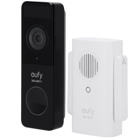 EUFY-DOORBELL-C211 - Kit Campanello Wifi con video Eufy by Anker - Risoluzione 1080p - Rilevamento di volti e persone - Autonomi