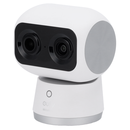 EUFY-INDOORCAM-S350 - Telecamera PTZ Eufy by Anker - 4K (3840 x 2160) - Rilevamento di Persone e animali domestici - Audio bidir