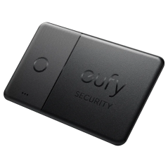EUFY-SMARTTRACKER-CARD - Eufy by Anker Smart Track Card - Bluetooth - Compatibile con iOS Apple Find My - Pulsante di collegamen