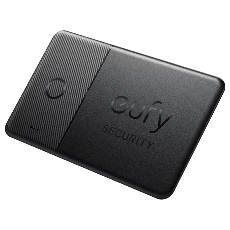 EUFY-SMARTTRACKER-CARD - Eufy by Anker Smart Track Card - Bluetooth - Compatibile con iOS Apple Find My - Pulsante di collegamen
