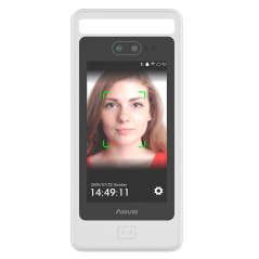 FACEDEEP5 - Controllo accessi e presenza IP65 - Riconoscimento facciale, scheda EM/MF e PIN - 50.000 utenti | 100.000 registri -