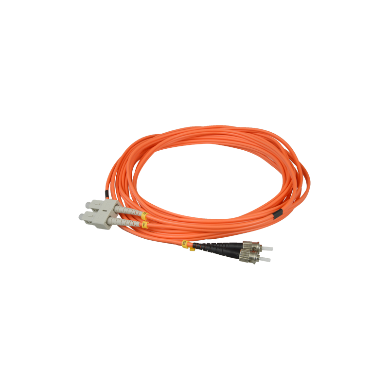 FB-SCST-DXMM-5 - Cavo in fibra ottica - Duplex - Multimodale - Connettore da SC a ST - 5 metri - Colore arancione FB-SCST-DXMM-5 - Cavo in fibra ottica - Duplex - Multimodale - Connettore da SC a ST - 5 metri - Colore arancione