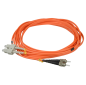FB-SCST-DXMM-5 - Cavo in fibra ottica - Duplex - Multimodale - Connettore da SC a ST - 5 metri - Colore arancione FB-SCST-DXMM-5 - Cavo in fibra ottica - Duplex - Multimodale - Connettore da SC a ST - 5 metri - Colore arancione