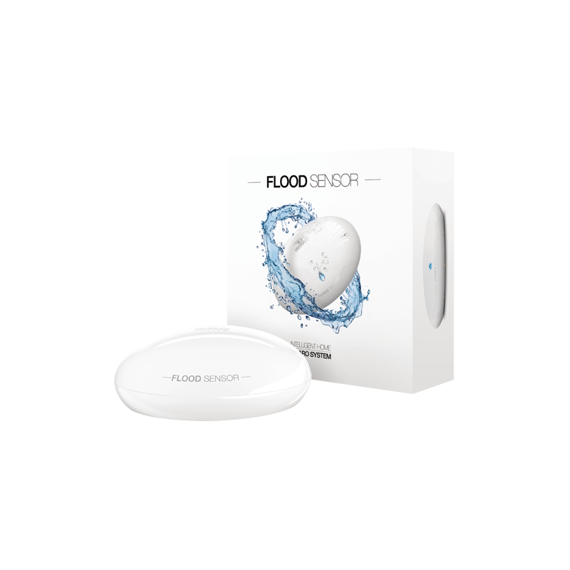 FGBHFS-101 - Rilevatore di inondazione - Senza fili / Bluetooth - Compatibile con Apple HomeKit - Antenna interna - Contatto NC 