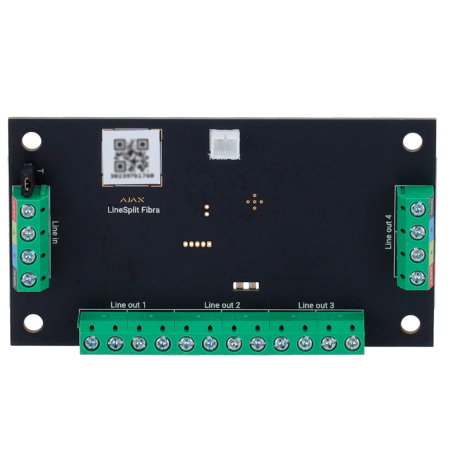 FIBRA-LINESPLIT - Modulo per la suddivisione di una linea Fibra in quattro - Protocollo Fibra - Certificato grado 3 - Portata de