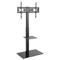 FT70S-077 - Supporto da pavimento con base - Peso supportato 40Kg - VESA 600x400mm - Altezza 1458mm
