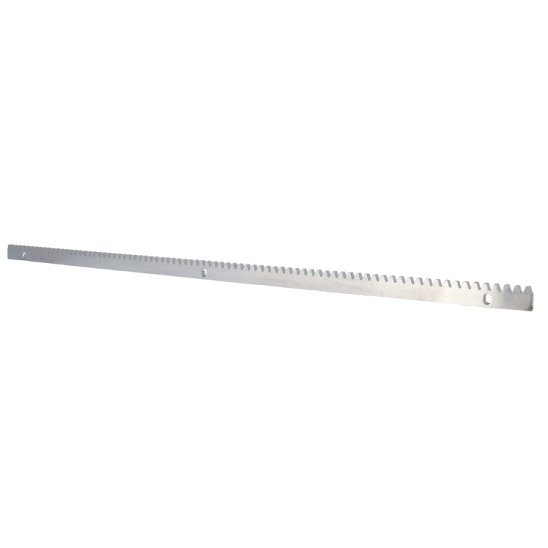 GATEOPENER-STEELRACK10 - Cerniera per automazione - Ingranaggio del passo M4 - Dimensioni: 1000 (H) x 30 (I) x 10 (P) mm - Reali