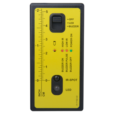 GJD513 - GJD - Strumento cerca raggi - Corretta installazione dei rilevatori laser - LED e buzzer informativo - Compatibile con 
