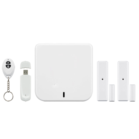 H21004EU - Kit di allarme domestico Home8 - Connessione a internet / IP Cloud - Servizio solo su abbonamento - Dimensione ridott