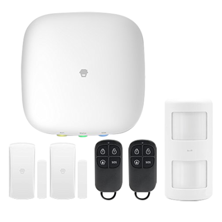 H4PLUS - Sistema di allarme e Smart Home - Panello con modulo Wifi e GSM / GPRS - L'invio di notifiche push e chiamata - 1 Rilev
