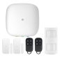 H4PLUS - Sistema di allarme e Smart Home - Panello con modulo Wifi e GSM / GPRS - L'invio di notifiche push e chiamata - 1 Rilev H4PLUS - Sistema di allarme e Smart Home - Panello con modulo Wifi e GSM / GPRS - L'invio di notifiche push e chiamata - 1 Rilev