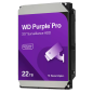 HD22TB - Hard Disk Western Digital - Capacità 22 TB - Interfaccia SATA 6 GB/s - Modello WD221PURP - Speciale per Videoregistrato
