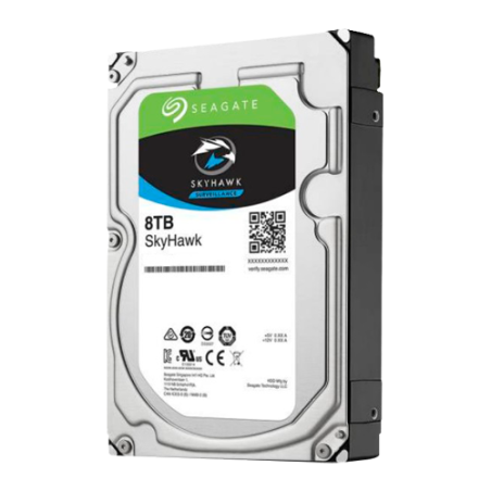 HD8TB-S - Disco duro Seagate Skyhawk - Capacità 8 TB - Interfaccia SATA 6 GB/s - Modello ST8000VX004 - Speciale per Videoregistr