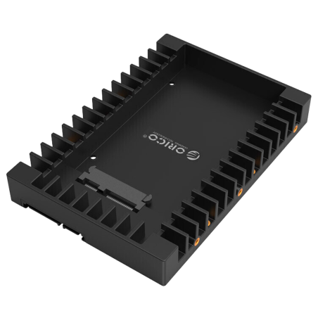 HDD-ADAPTER - Adattatore per Hard Disk 2.5" a 3.5" - In plastica - Fino a 6Gbps - Interfaccia SATA I, II, III - Capacità illimit