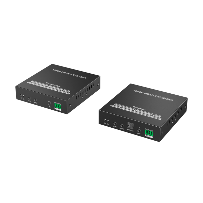 HDMI-EXT-1080p60 - Estensore di segnale HDMI - Distanza 150 m - Risoluzione FHD - Consente connessioni 1:M - HDMI Loop out HDMI-EXT-1080p60 - Estensore di segnale HDMI - Distanza 150 m - Risoluzione FHD - Consente connessioni 1:M - HDMI Loop out