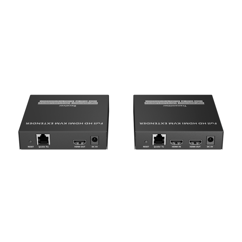 HDMI-EXT-1080p60-KVM150 - Extender KVM del segnale HDMI - Distanza 150 m - Risoluzione FHD - Consente connessioni 1:M - HDMI Loo