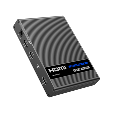 HDMI-EXT-4K-KVM - Extender KVM del segnale HDMI - Distanza 70 m - Risoluzione 4K - Consente connessioni 1:1 - HDMI Loop out - PO