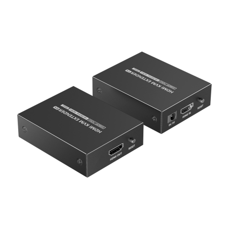 HDMI-EXT-4K30-KVM40 - Extender KVM del segnale HDMI - Distanza 40 m - Risoluzione 4K - Consente connessioni 1:1 - POC - Alimenta