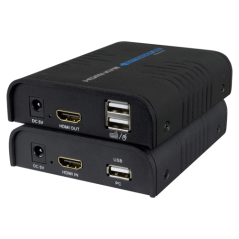 HDMI-KVM-EXT - Extender KVM del segnale HDMI - Distanza 120 m - Risoluzione FHD - Consente connessioni 1:M