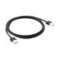 HDMI1-1 - Cavo HDMI - Connettori HDMI tipo A maschio - Alta velocità - 1 m - Colore nero - Connettori anticorrosione HDMI1-1 - Cavo HDMI - Connettori HDMI tipo A maschio - Alta velocità - 1 m - Colore nero - Connettori anticorrosione