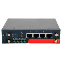 HG-H7960-L4EA-CS-WG-PSE - Hongdian Router Industriale 4G - 4G Cat 4 - 4 porte PoE+ Ethernet RJ45 10/100/1000 - Slot per scheda S
