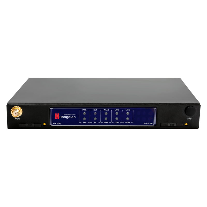HG-H8922-D4EA-CS-W2 - Hongdian Router Industriale 4G - 4G Cat 4 - 5 porte Ethernet RJ45 Fast Ethernet - Dual SIM Dual Modem - Po