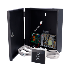 HOTEL-ACCESS-KIT - Controller di accessi RFID - Lettore di schede MF - Accesso per scheda - Uscita relè per 1 porta - Include al