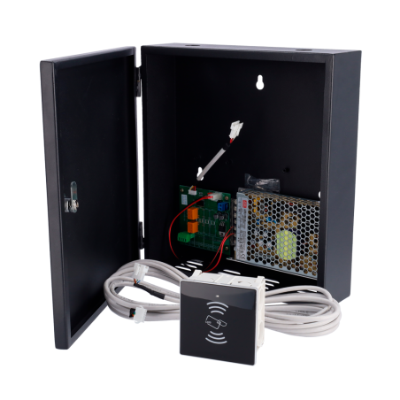 HOTEL-ACCESS-KIT - Controller di accessi RFID - Lettore di schede MF - Accesso per scheda - Uscita relè per 1 porta - Include al