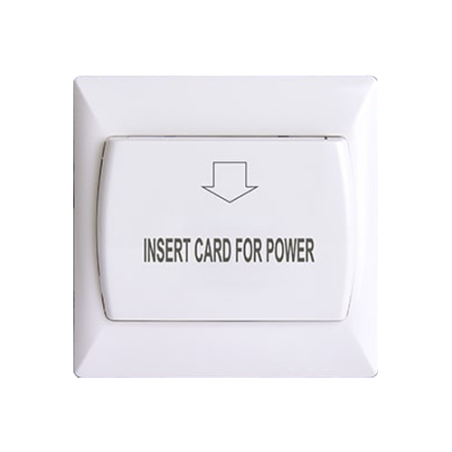 HOTEL-ENERGY - Interruttore per hotelcard - Compatibile con qualsiasi tipo di scheda - LED di posizione - Realizzato in PC resis